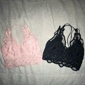 Shein 2 matching bralettes/ tanks